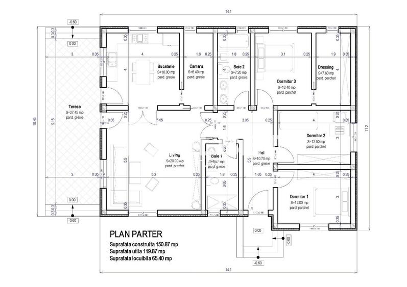 4 Camere / Hărman / 120mp utili / 500mp teren - 3