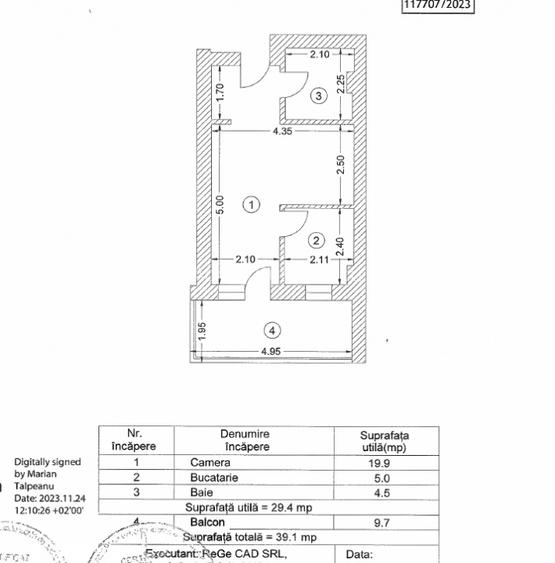 HilsBrauner Garsoniera Lux prima inchiriere,totul nou,Parcare inclusa,0%comision - 21