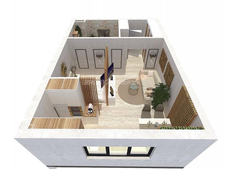 Apartament nou cu 2 camere de vanzare in Complexul Brubus -Santandrei - 13