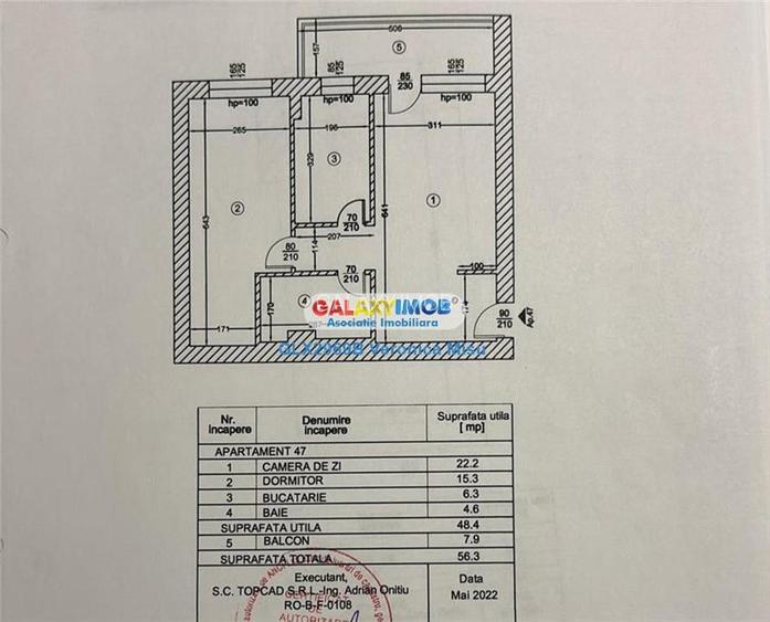 Apartament 2 camere, bucatarie inchisa, parcare I Hils Pallady - 9