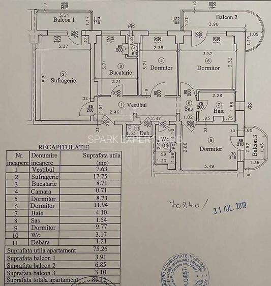 //4 CAMERE// ZONA 9 MAI// - 6