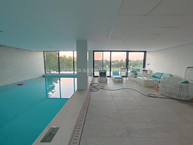 Proprietate exclusivistă cu ponton betonat, piscină interioară și ponorama - 7
