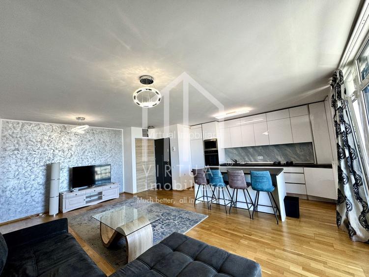 Apartamet cu 3 camere, 70mp utili+balcon, etaj 3/4, lift, parcare - 3