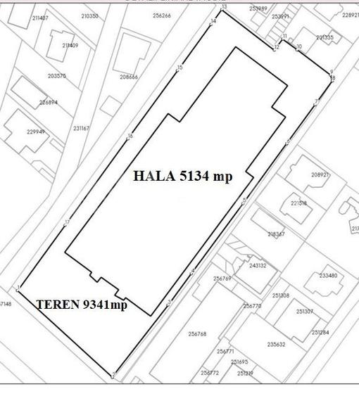Teren 9341 mp zona Carrefour - 1
