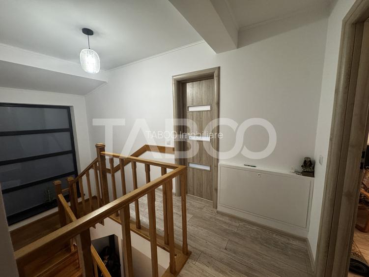 Casa de vanzare cu 4 camere incalzire in pardoseala Selimbar Sibiu - 13
