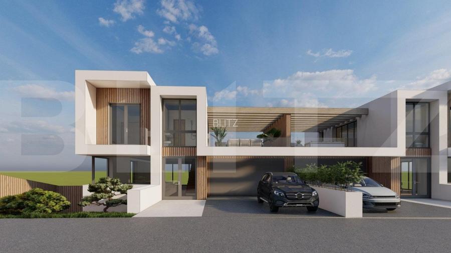Teren cu autorizatie de constructie duplex, 1061 mp, zona Wonderland - 5