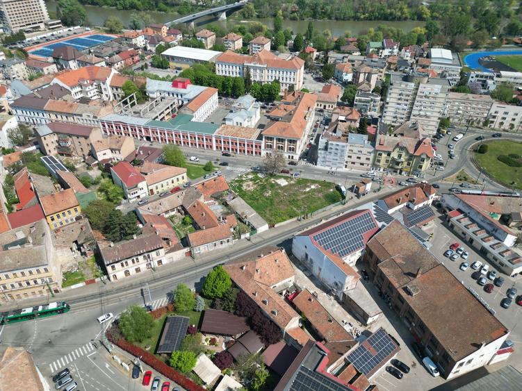 Teren intravilan 608mp în centrul orașului Arad