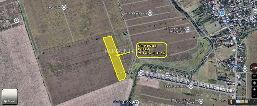 De vanzare! Teren (9100 mp) in Tunari! - 3