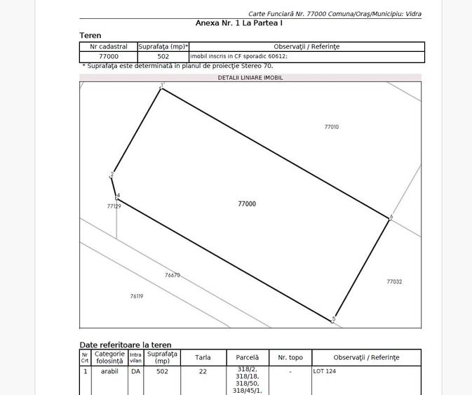 De vanzare teren intravilan in comuna Berceni - 2