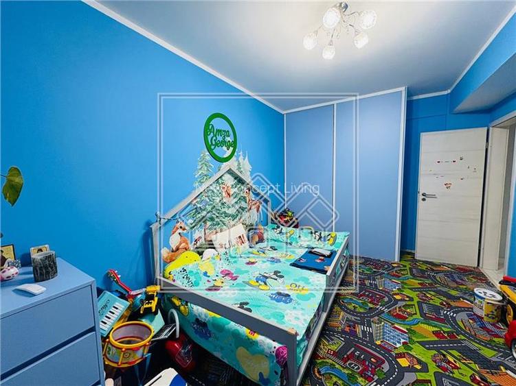 Apartament de vanzare in Sibiu - 3 camere - 80 mp utili - Zona Buna - 6