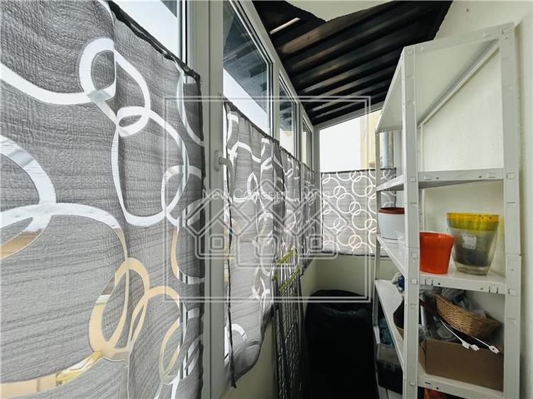 Apartament de vanzare in Sibiu-3 camere, balcon - Etaj 1/4 - Turnisor - 14