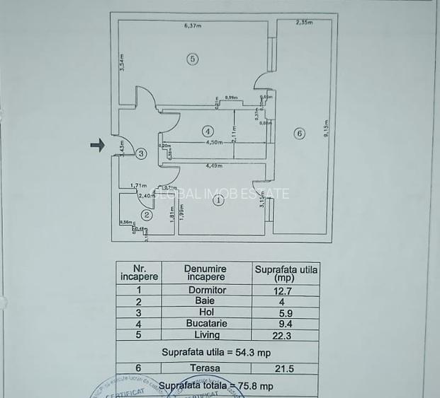 Vanzare Apartament 2 camere Bloc Nou Loc de Parcare Uverturii-Militari - 9