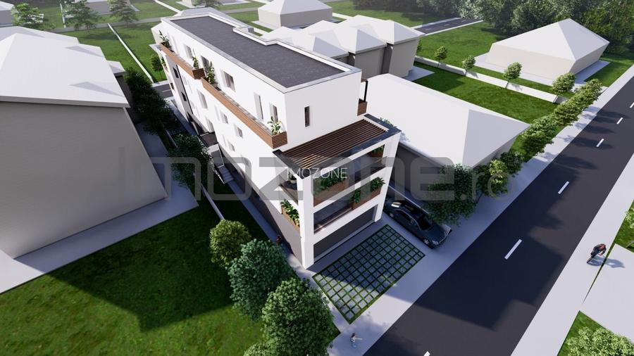 3 camere, CURTE 67 mp si 2 PARCARI proprii, 75 MP, FINISAT MODERN,  COMISION 0% - 7