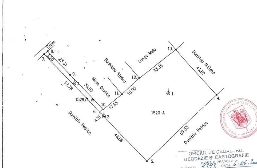 Teren intravilan 3480 mp Jariștea liniște , utilități, ideal casă de vacanta - 6