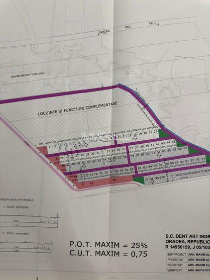 Teren intravilan cu destinația de construcție locuințe, Sacadat-13900e - 3