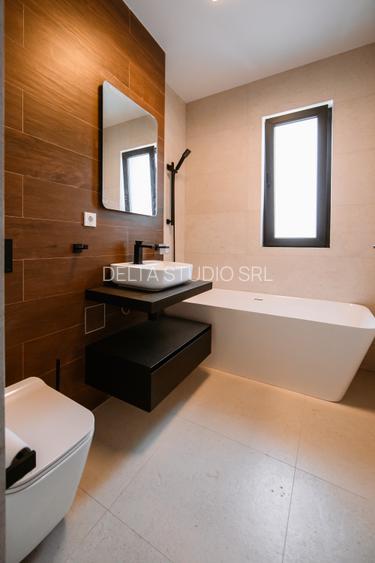 Vila 4 camere curte Corbeanca, Complex rezidential inchis cu piscina proprie - 5