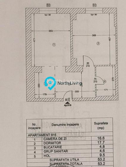 Apartament 2 camere-  Rin Grand Residence/Vacaresti - 23