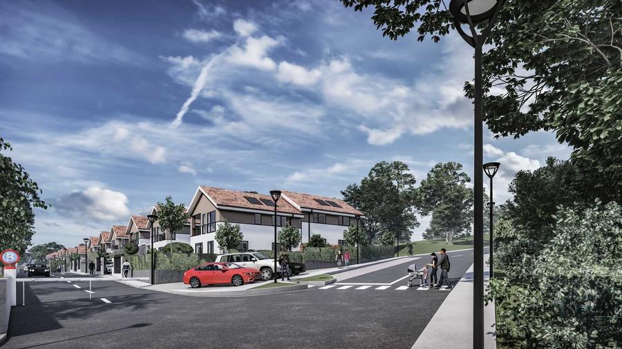 Duplex 5 camere in Chinteni, teren 275 mp, utili 118 mp