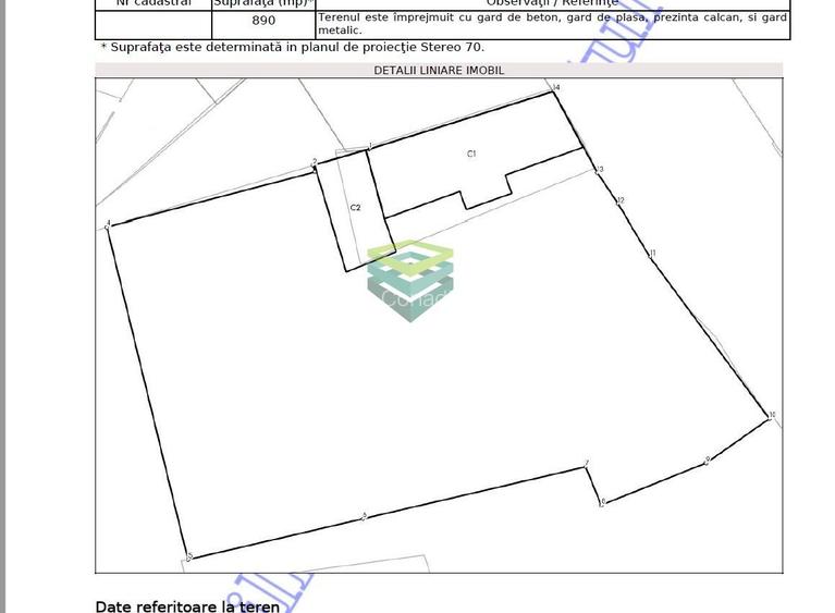 Teren de vanzare in Grozavesti la 2 min de Metrou - 890 mp - 2