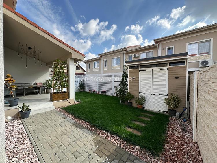 Duplex superb, P+E, 120 mp, 5 camere, 3 băi, bine poziționat, Giroc, comision 0% - 32