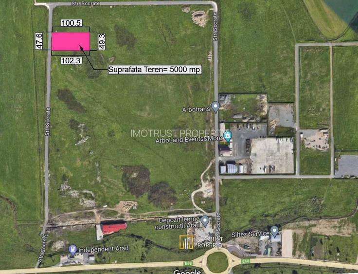 Teren logistic de vânzare 5.000 mp – acces Centura Arad | PUZ aprobat - 6