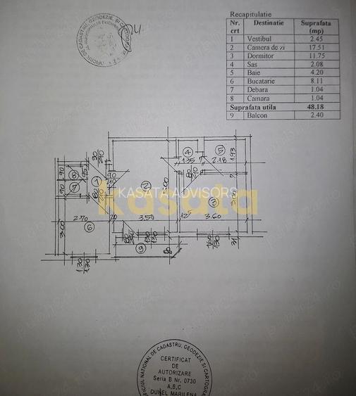 Calea Mosilor - apartament 2 camere de vanzare - 10