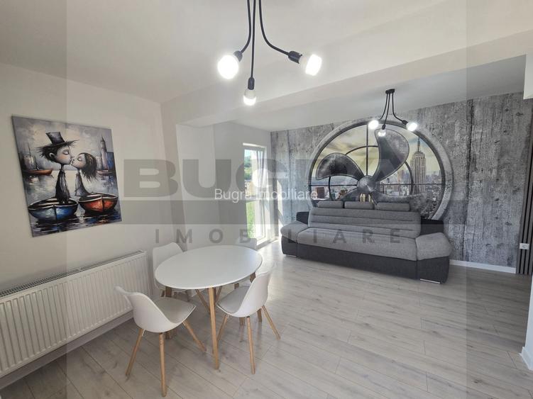 Apartament 42 mp, terasa 15 mp, parcare, zona C. Coposu - 3