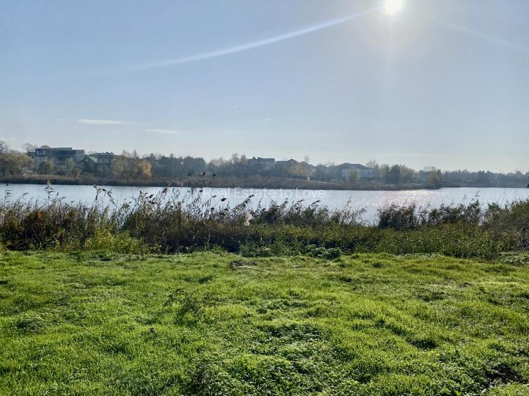 Teren la lac centru Corbeanca, vedere lac si padure, toate utilitatile - 3