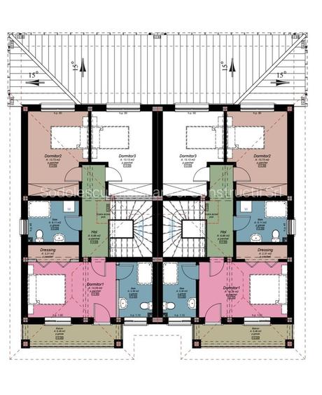 Duplex cu 4 camere si teren generos - Padurea Verde - 4