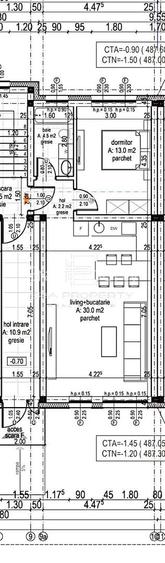 Apartament 2 camere + gradina 50 mp, la cheie , Cristian - 1
