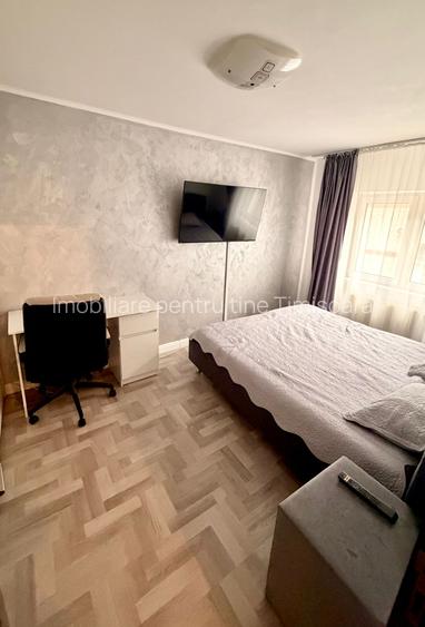 Apartament 3 camere zona Kiriac la etajul 2 doua bai amenajat mobilat centrala - 6