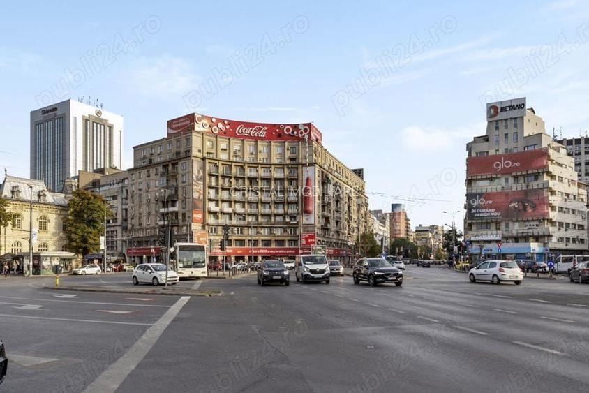 Studio Piata Romana, renovat complet, vedere panoramică dublă - 11