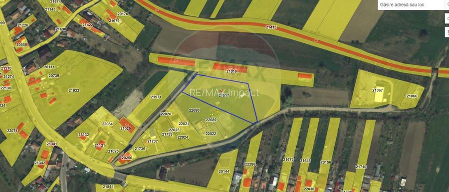 Teren de vanzare  intravilan 17,581mp Cislau, judetul Buzau - 2