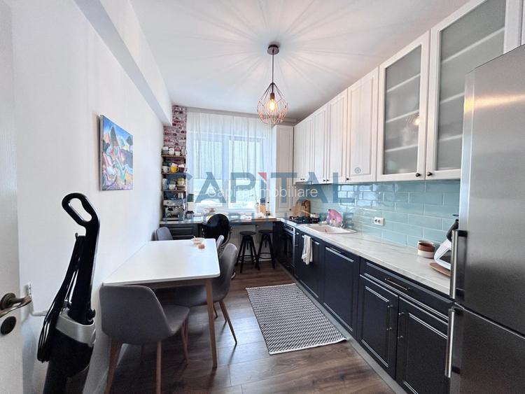 Apartament 3 camere, decomandat, etaj 1 + garaj + curte, zona Campului - 5