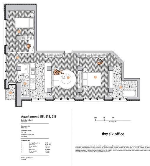 Apartament 3 camere Melchisedec Residence - 3