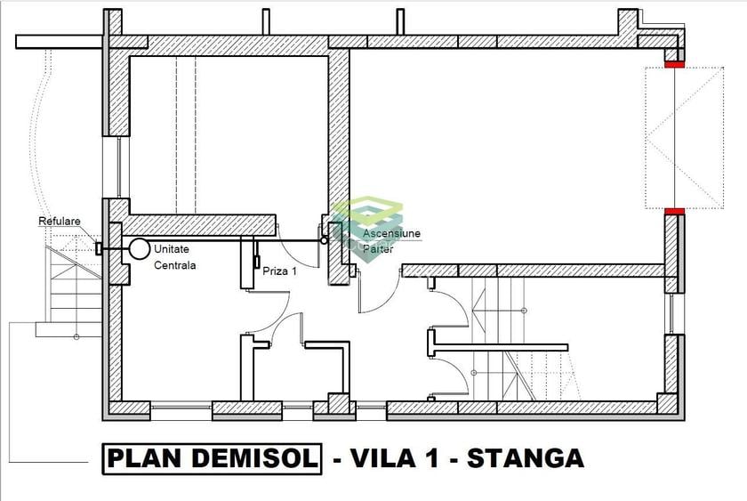 Vilă tip duplex - Floreasca / Barbu Văcărescu - S+P+2E - 17