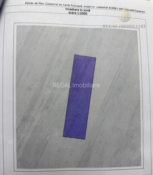 Teren Intravilan | Adunatii Copaceni | 14.700 mp | 20 Km Bucuresti - 3