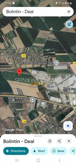 Teren industrial 14.500 mp Bolintin Deal POT 60% – 17 €/mp - 4