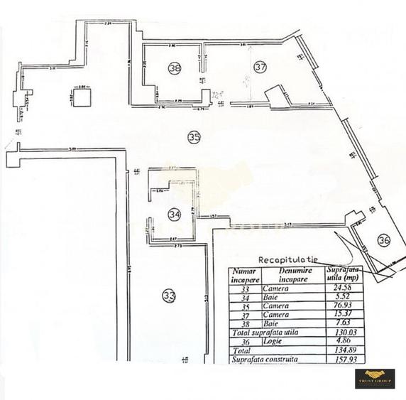 Apartament 3 camere Herastrau| 135mp | - 24