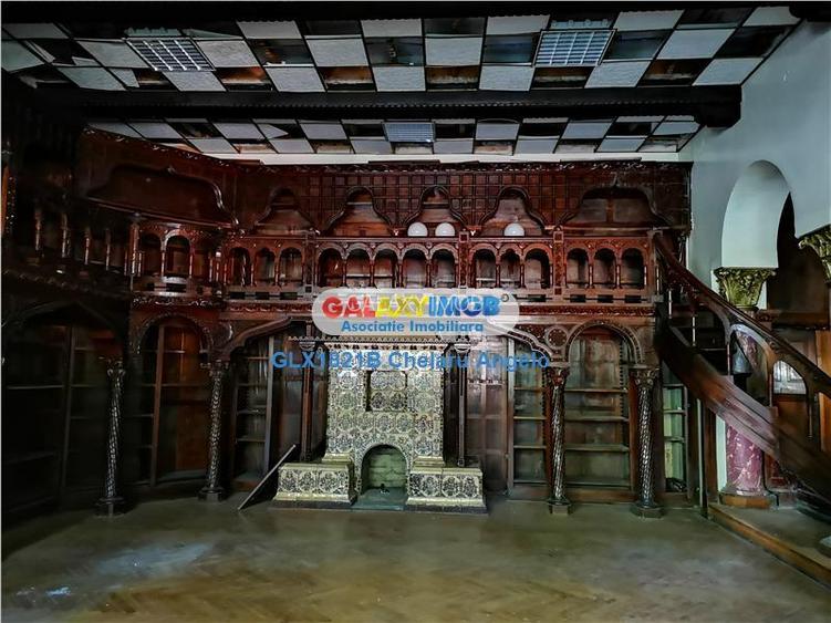 Cismigiu, vila neoromaneasca, suprafata construita 3000 mp, teren 1760 - 4