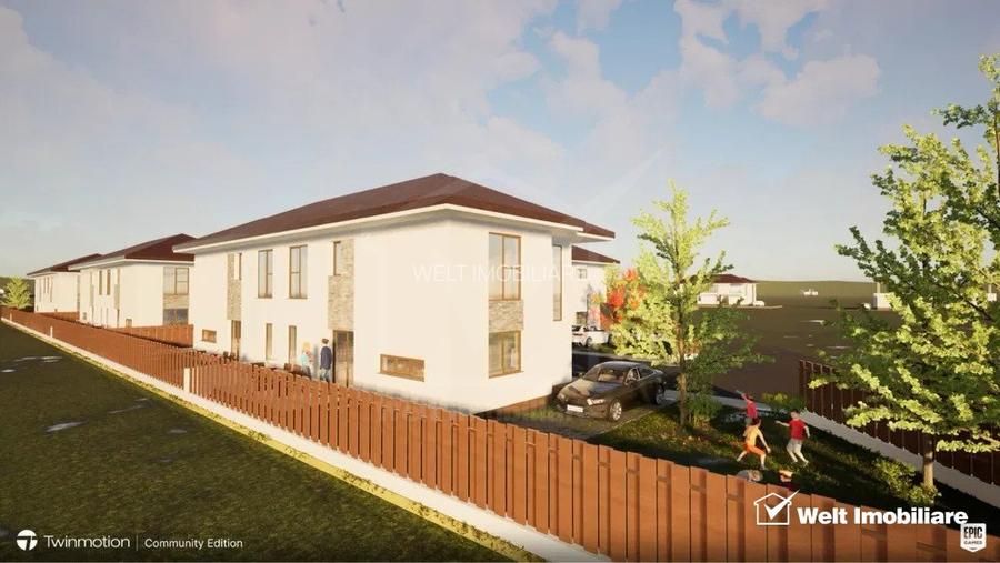 Duplex 4 camere Floresti, strada linistita - 11