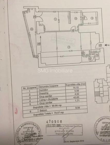 Apartament 2 camere 79 mp | UpGround | 2 bai | Metrou Pipera | Comision 0 - 8