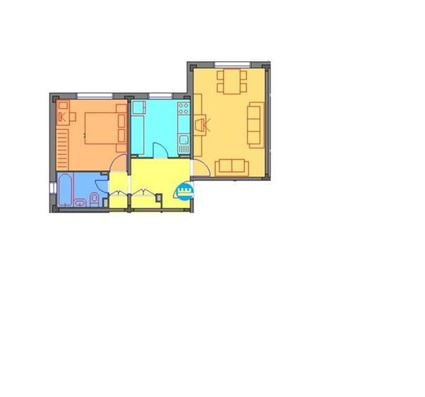 Apartament 2 camere decomandat Podul de Fier