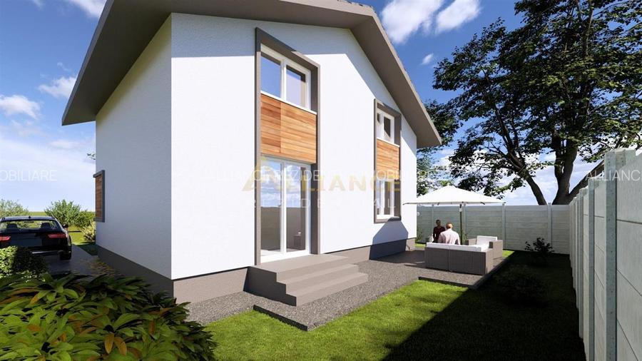 Casa Individuala - 5 camere - 2 bai - 259mp teren - 2