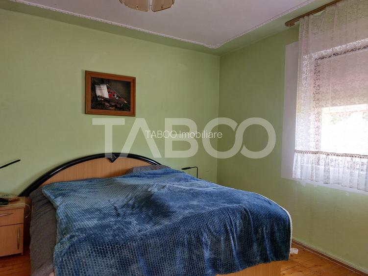 Casa de vanzare 105 mp utili 4 camere teren liber 405 mp Rasinari - 6