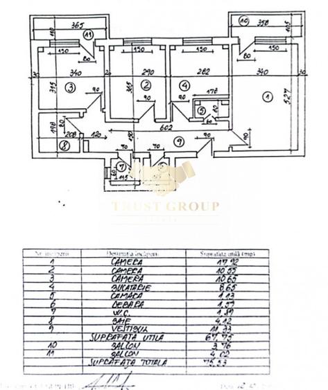Apartament 3 camere Obor | etaj 1 bloc reabilitat | 3 camere 2 bai 2 balcoane | - 13