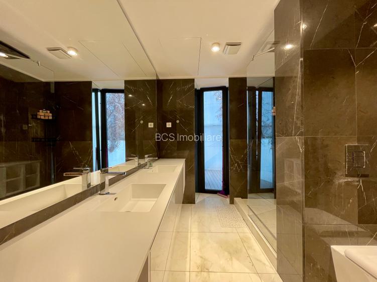 Închiriere DUPLEX premium 127 mp + 121 mp curte | 2 parcări | Primăverii - 27