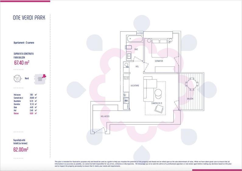 OFERTA Vanzare 2 camere | ONE Verdi Park | Finalizat | Lux Urban - 1