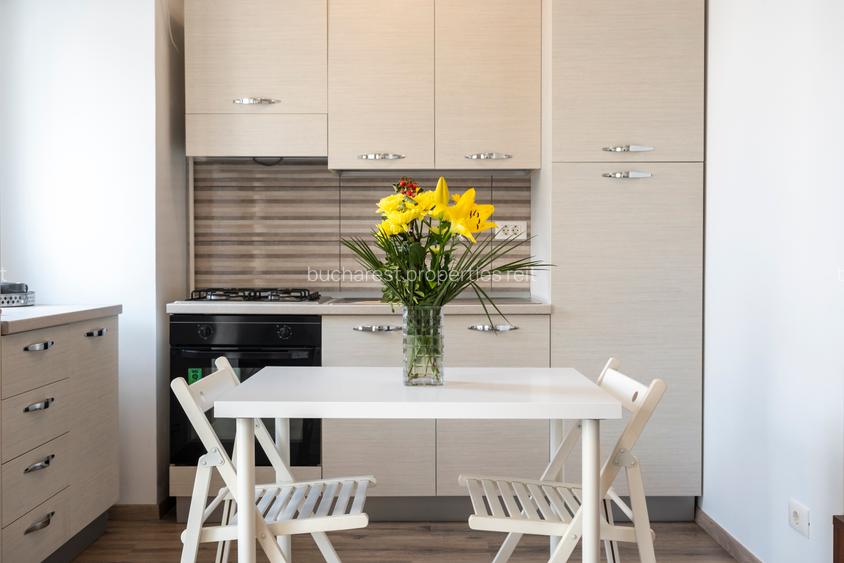 Garsoniera tip open space in bloc solid si modern - 4