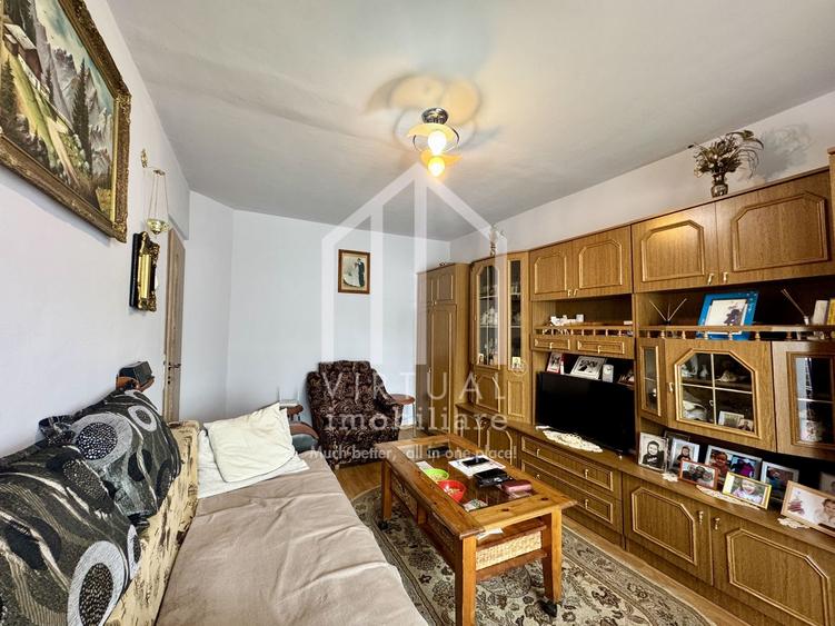 Apartament cu 2 camere, 43mp utili + balcon, etaj 4/8, bloc cu lift